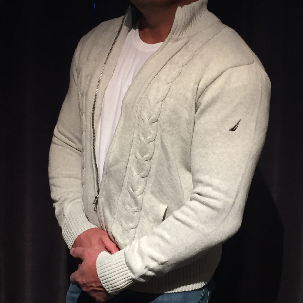 Nautica Zip up Sweater